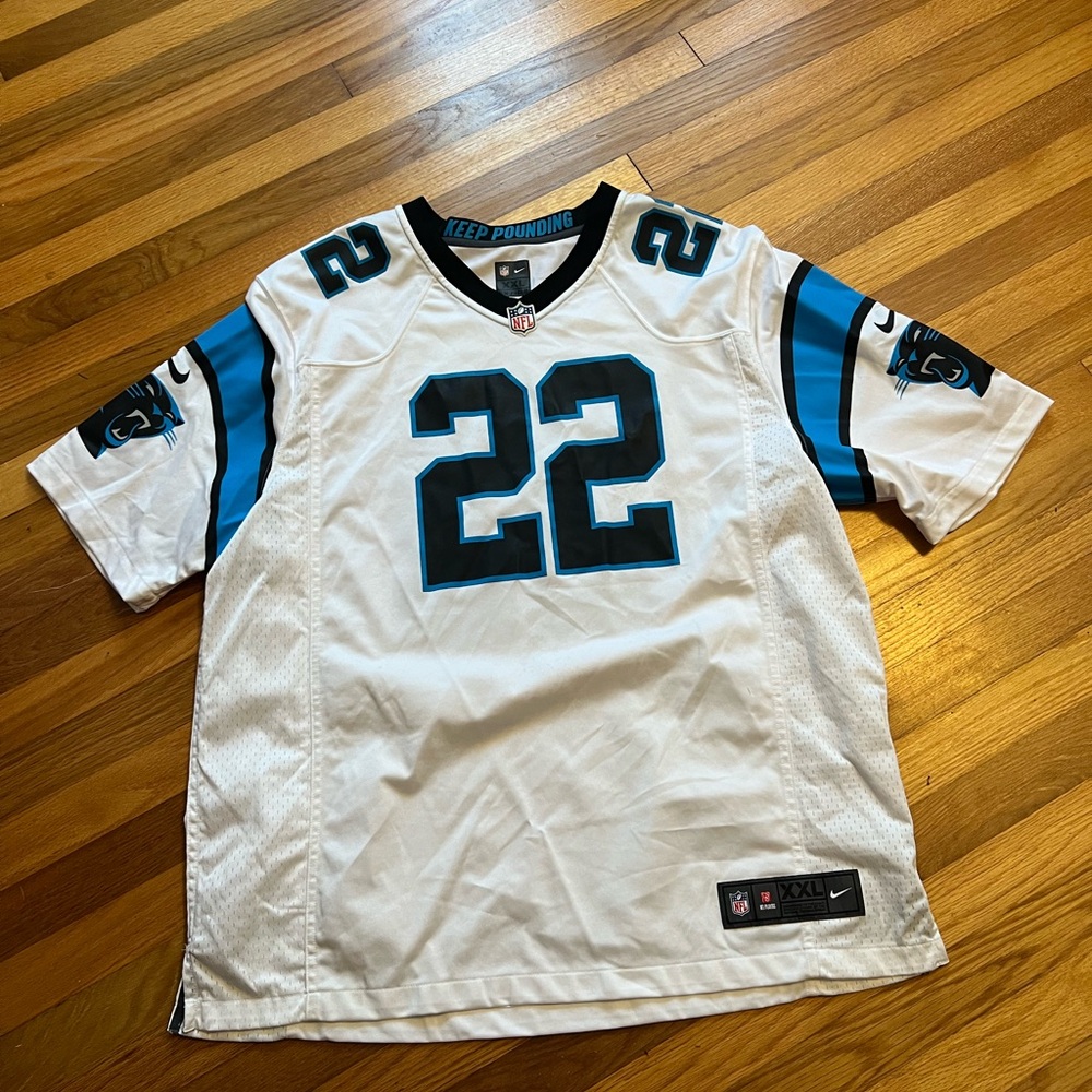 McCaffrey panthers jersey